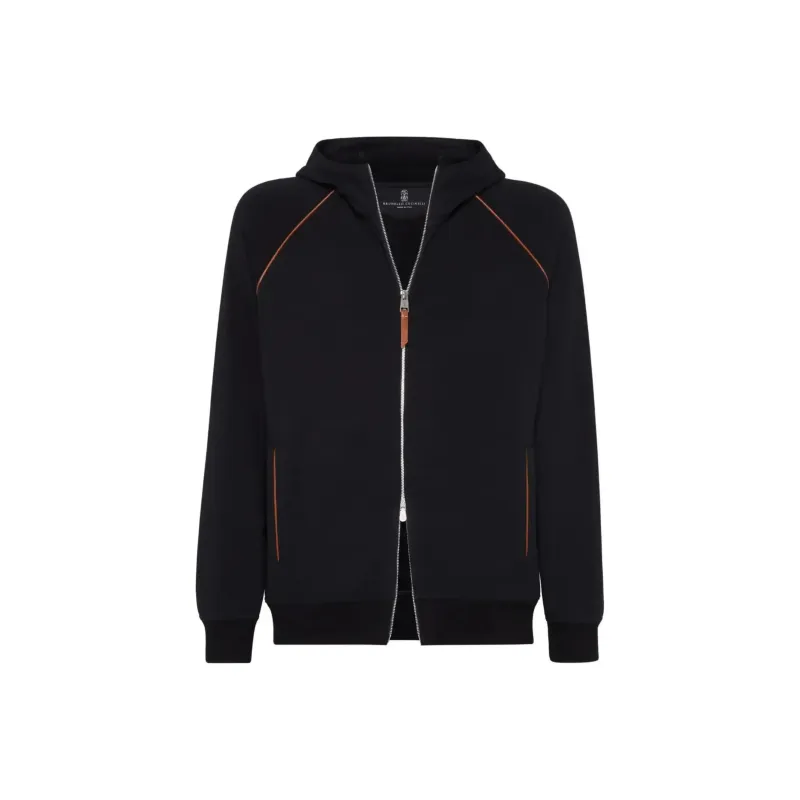 Brunello Cucinelli French Terry Hooded Sweatshirt-0