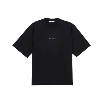 MARNI Logo Printed Crewneck T Shirt
