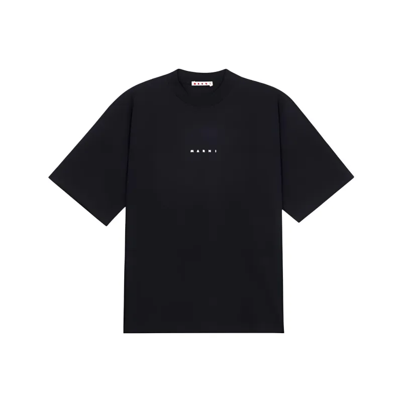 MARNI Logo Printed Crewneck T Shirt-0