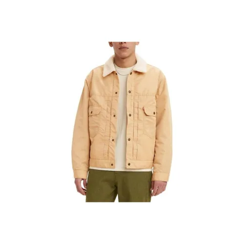 Levis Jackets Men Coffee