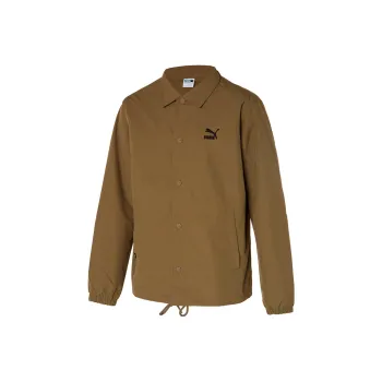 PUMA Classic Coaches Jackets Men Brown