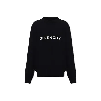 Givenchy Logo Intarsia Knit Jumper