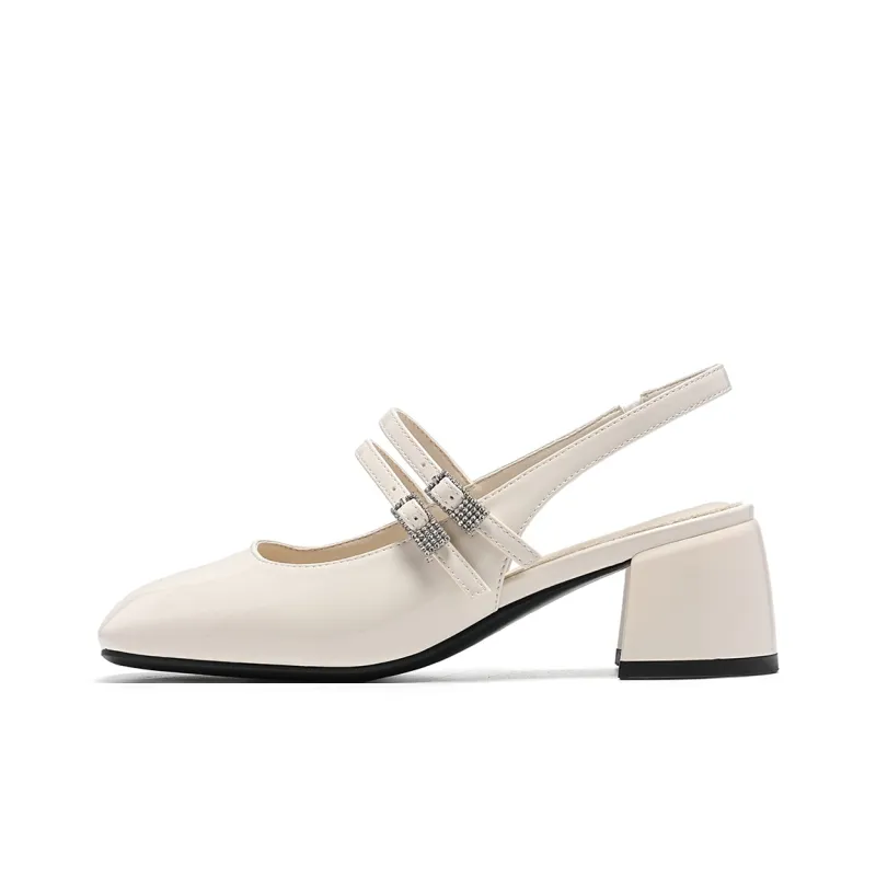 EBLAN High Heels Women's Beige-0