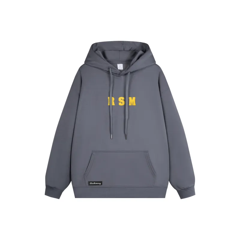 RASHOMONG Sweatshirt Unisex Light Gray-4