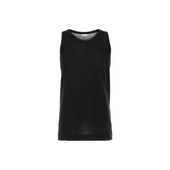 DRIES VAN NOTEN Tank Tops Men's Black