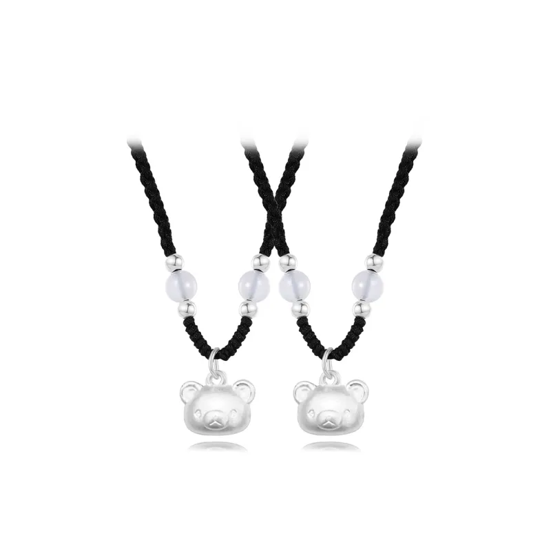 CANHUI S999 Fine Silver Necklaces Unisex-4