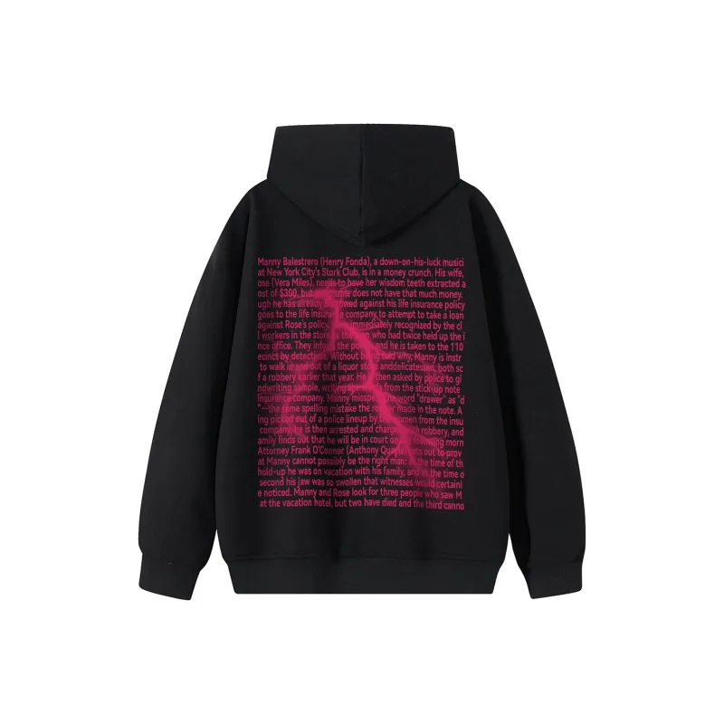 PERK EGLE Sweatshirt Unisex Black-Purple-0