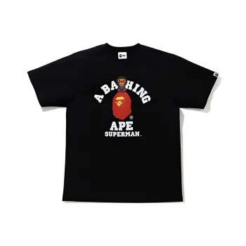 A BATHING APE X Dc Baby Milo Superman College Tee