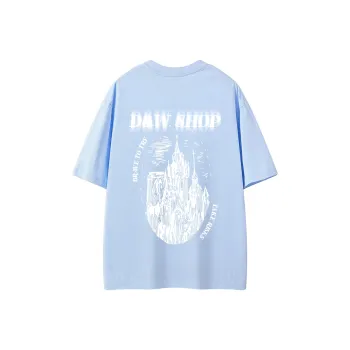 D&W T Shirts Unisex Sky Blue