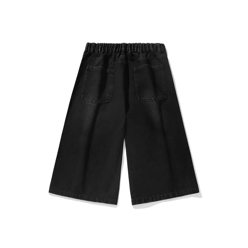 HOZZS Denim Shorts Unisex-1