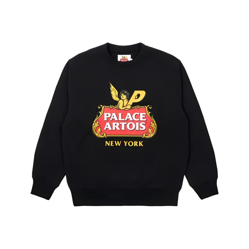 PALACE X Stella Artois Cartouche Crew-0