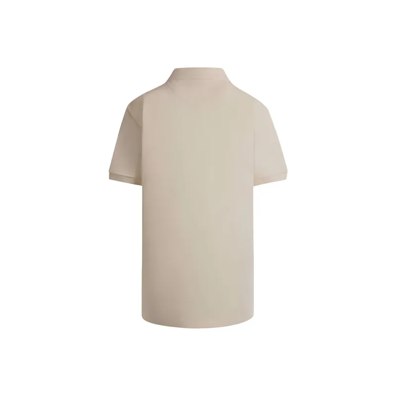BALLY Flag Embroidered Short Sleeved Polo Shirt-1