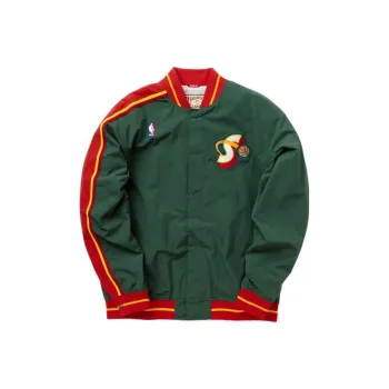 Mitchell Ness Jackets Men Green
