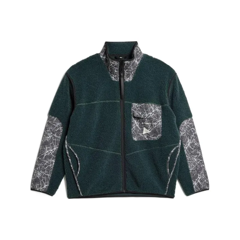 Adidas x And Wander Jacket Men's Green-0