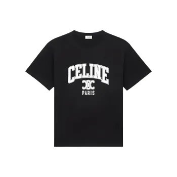 CELINE SS25 T Shirt Men's Black