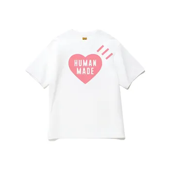 HUMAN MADE T Shirts Unisex Pink Heart