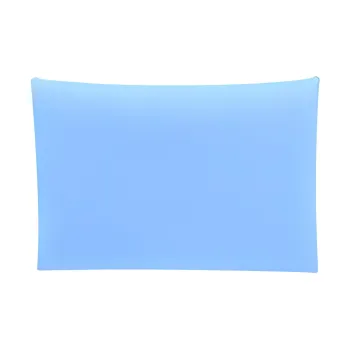 HERMES Calvi Epsom Calfskin Card Holder Wallet Regular Women's 7N Celeste Sky Blue
