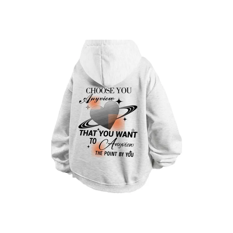 Anyveiw Sweatshirt Unisex White-6