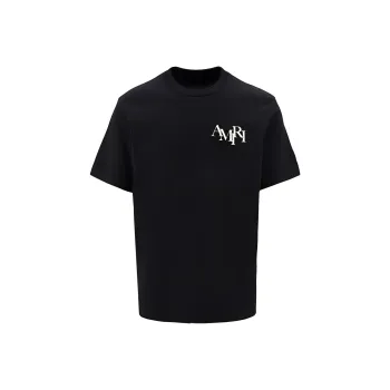 AMIRI Staggered Logo Tee