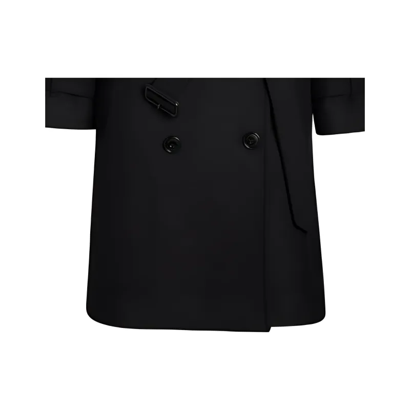 Burberry Velvet Jackets Women's Black-6