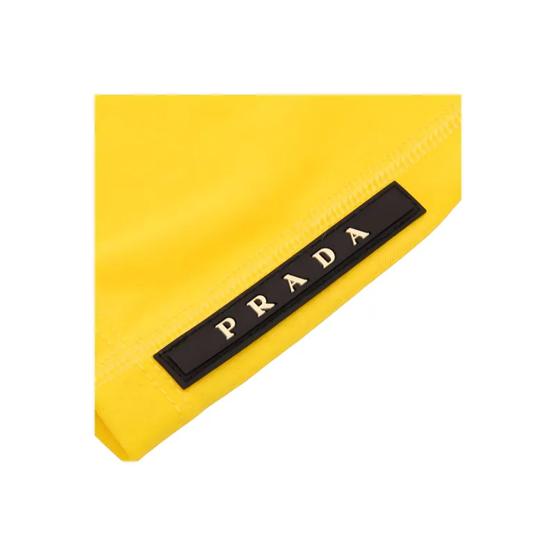 PRADA T-Shirts Men Yellow-4