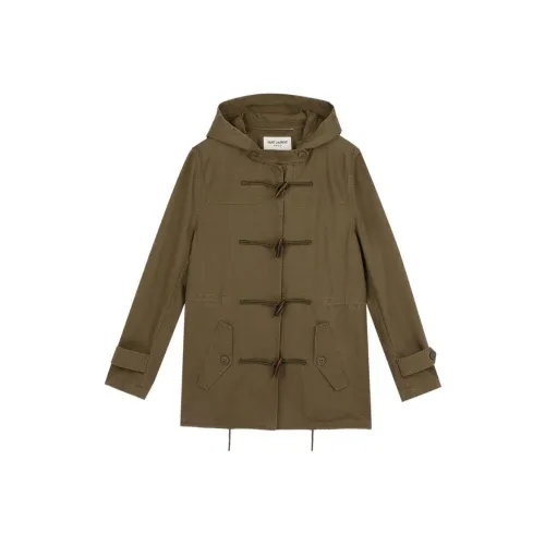 SAINT LAURENT Jackets & Coats Men's Army Green