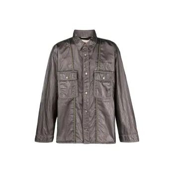 DIESEL Jackets Men Gray