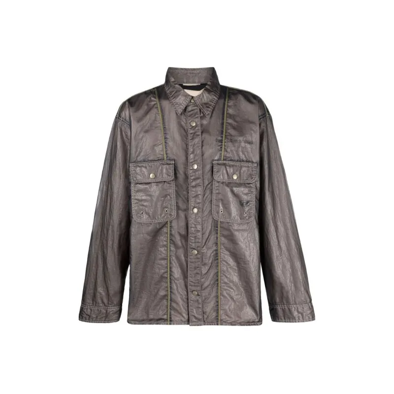 DIESEL Jackets Men Gray-0