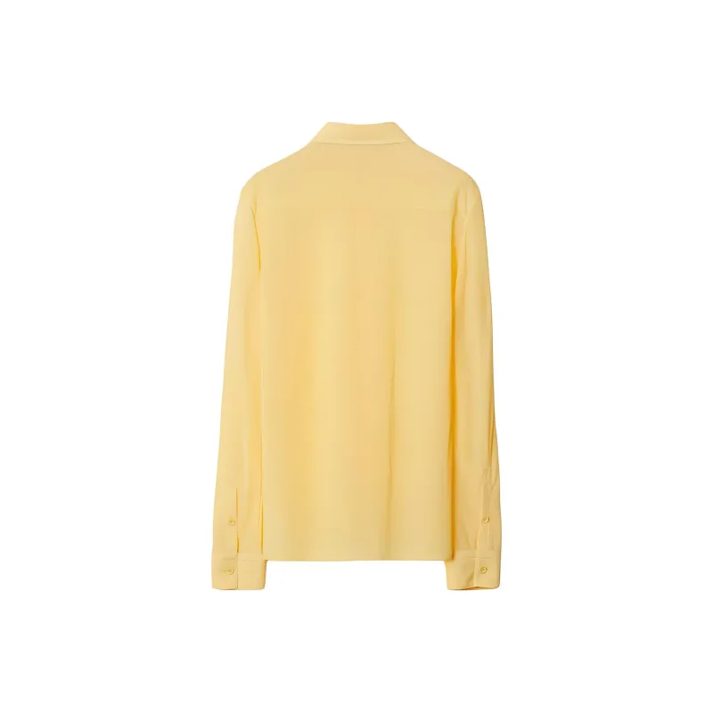 Burberry SS24 Shirt Women's Narcissus Color-1
