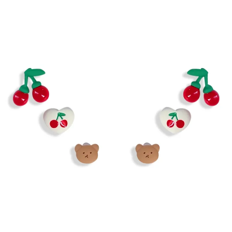 Inkopper Alloy Stud Earrings Women's-0
