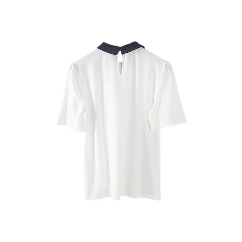 MADALLO Chiffon Shirt Women's White-0