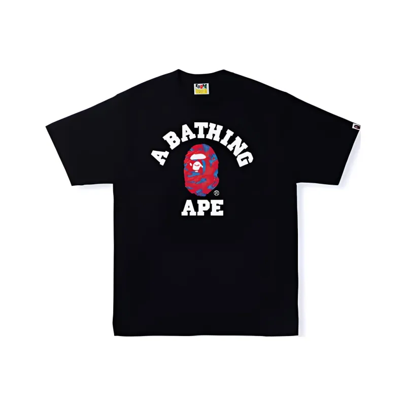 Bape Stroke Camo College Tee-0