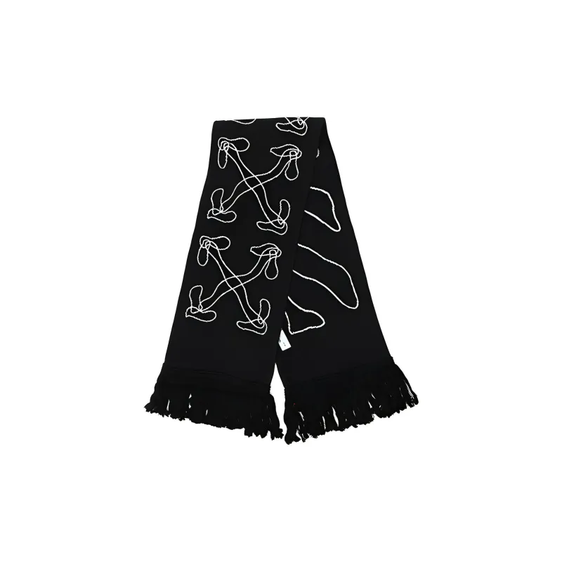 OFF WHITE Abstract Arrow Scarf-1