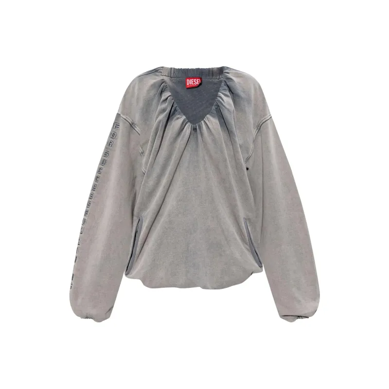 DIESEL F Indy Gathered Sweatshirt-0