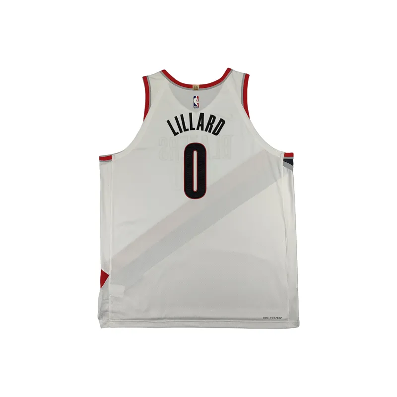 Nike x NBA Portland Trail Blazers Basketball Jersey Unisex White-1