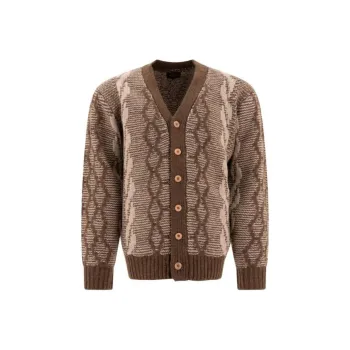 Beams Plus Jacquard Cardigan