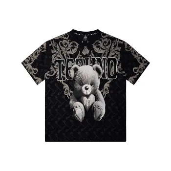 TCH T Shirt Unisex Black With Silver Logo