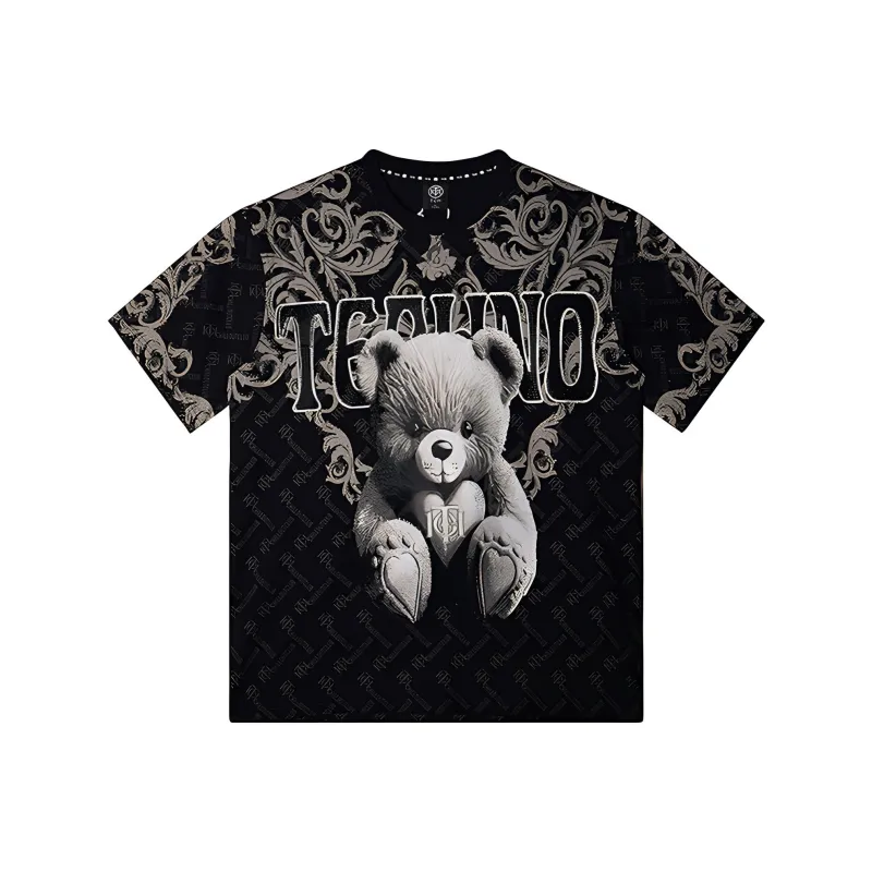 TCH T Shirt Unisex Black With Silver Logo-0