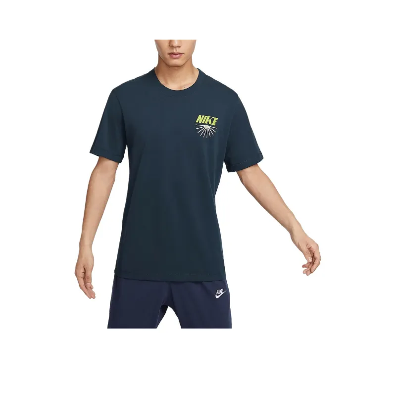 Nike T Shirt Men's Arsenal Dark Sea Blue-0