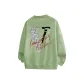 Crew Neck Lily Green