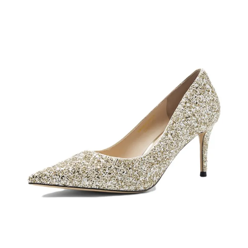 NINE WEST Slim Heel High Heels 9.5cm Women's-18