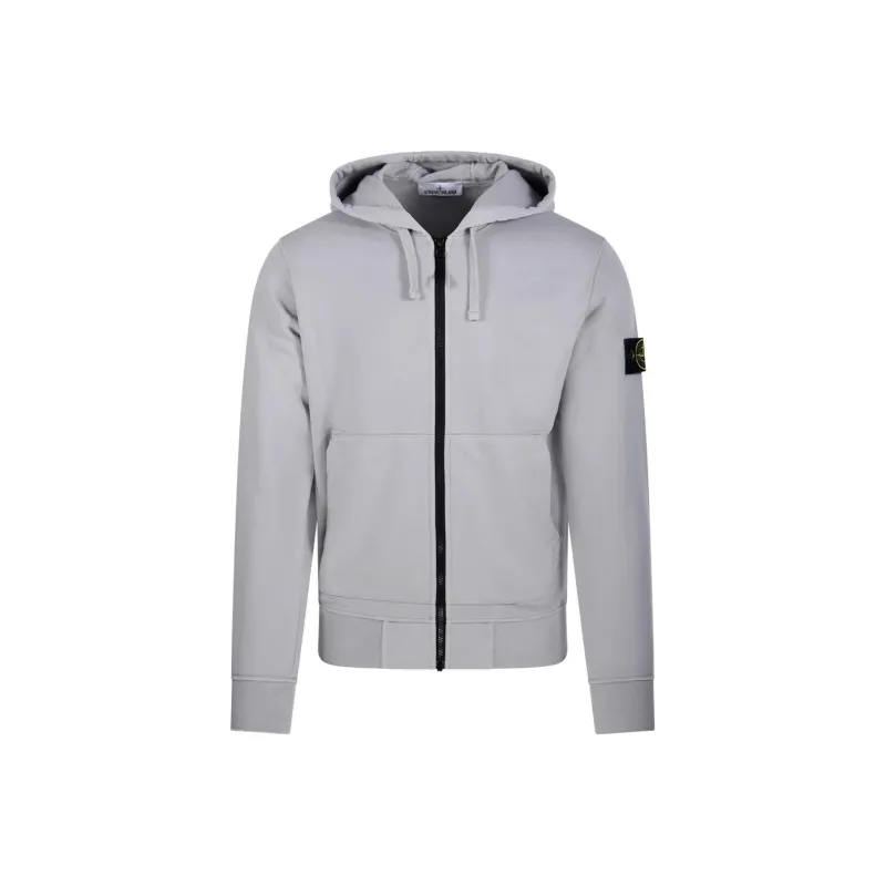STONE ISLAND Compass Patch Zip Up Hoodie-0