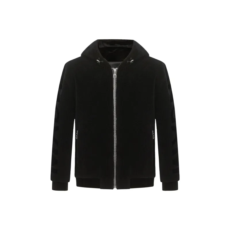 MANGANO FW22 Thickened Jacket Men's Black-0