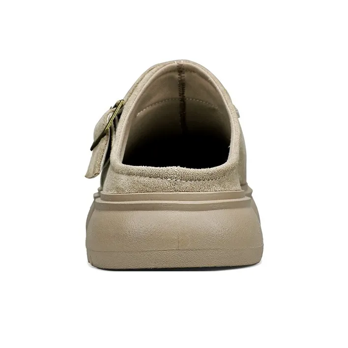 HUANAI Quiet, Odor Resistant, Abrasion Resistant Closed Toe Slippers Men's-13
