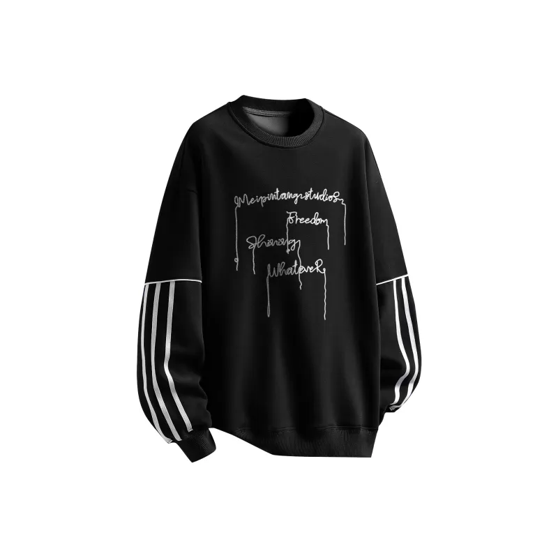 MEIPIN TANG Sweatshirt Unisex Coffee Brown-2