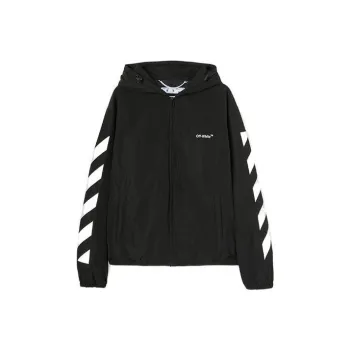 OFF WHITE Diag Light Padded Puffer
