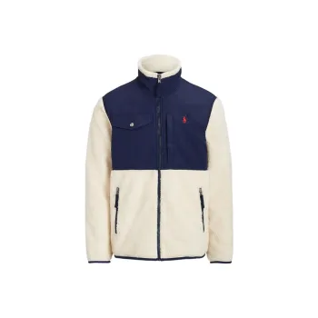 Polo Ralph Lauren Logo-embroidered Zip-up Fleece Jacket