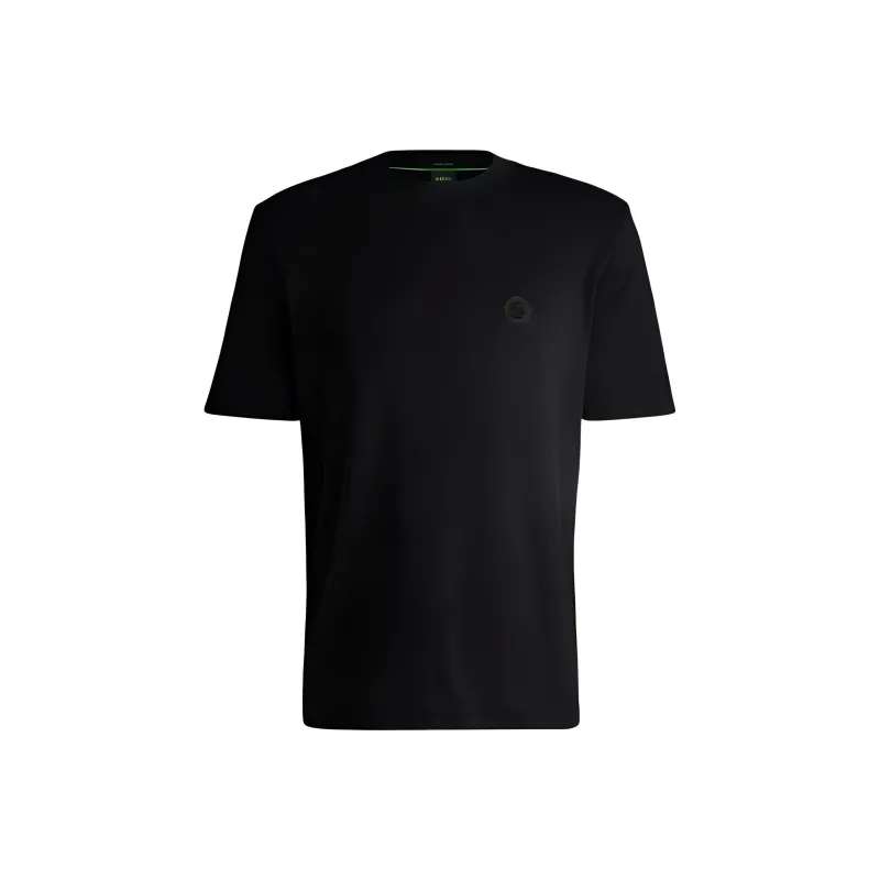 HUGO BOSS Double B monogram Cotton T shirt-0
