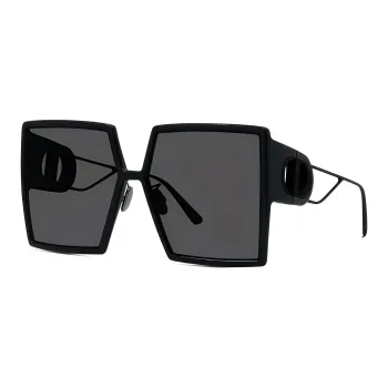 DIOR Square Sunglasses Women's Black