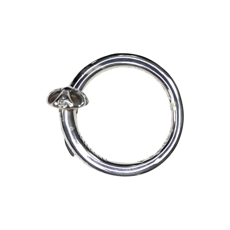 Chrome Hearts 925 Sterling Silver, Diamond Rings Unisex Silver-1